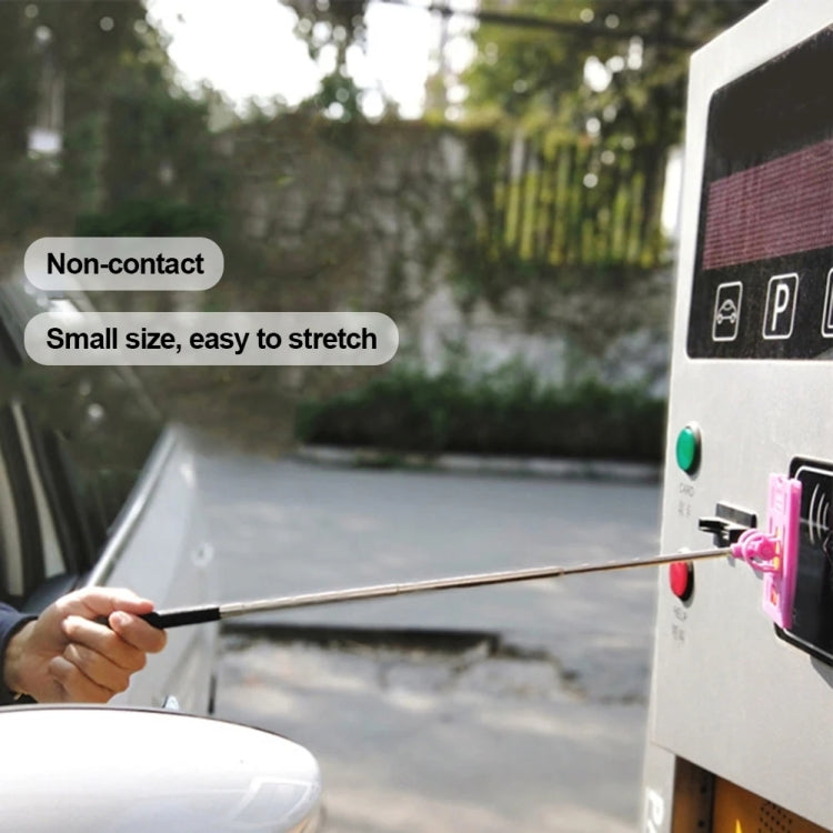 Portable Extension Pole for Car Driving Parking, Color: Blue+Gray