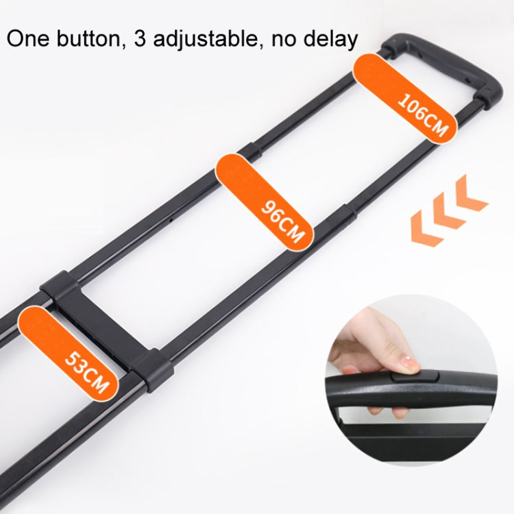 Folding Hand Trolley Portable Luggage Handling Turtle Cart(Black) - free shipping - PMC Jewellery - Order now!