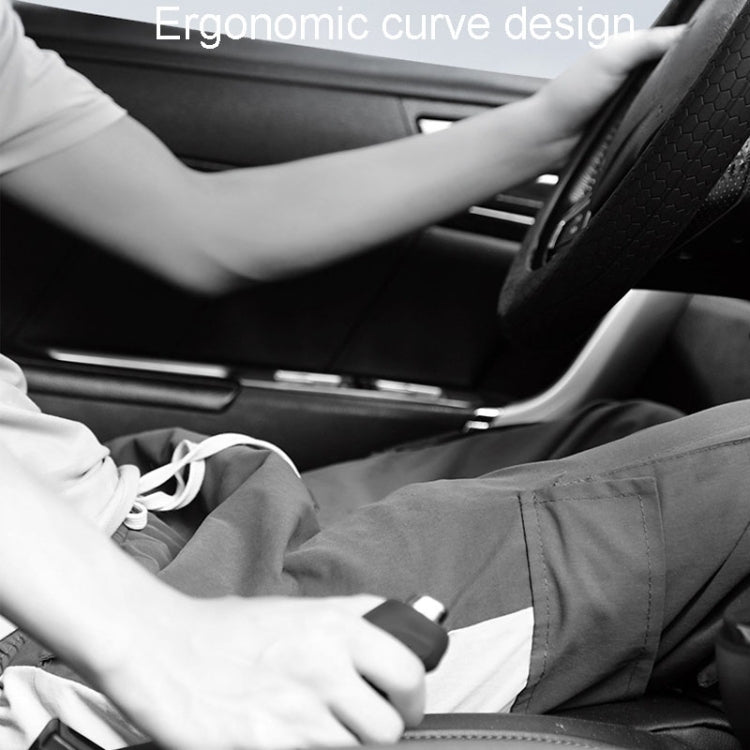 Automotive Universal Silicone Handbrake Handle Cover Brake Handle Decorative Protective Sleeve, Size: Oblique Sleeve(Black)
