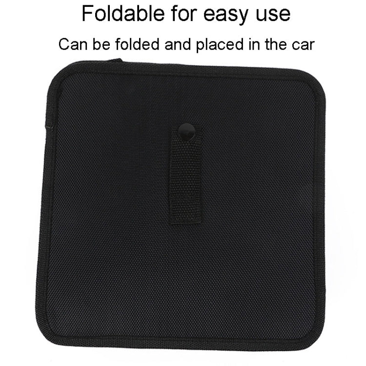 Car Seatback Trash Can Automotive Multifunctional Storage Organizer, Style: All Black