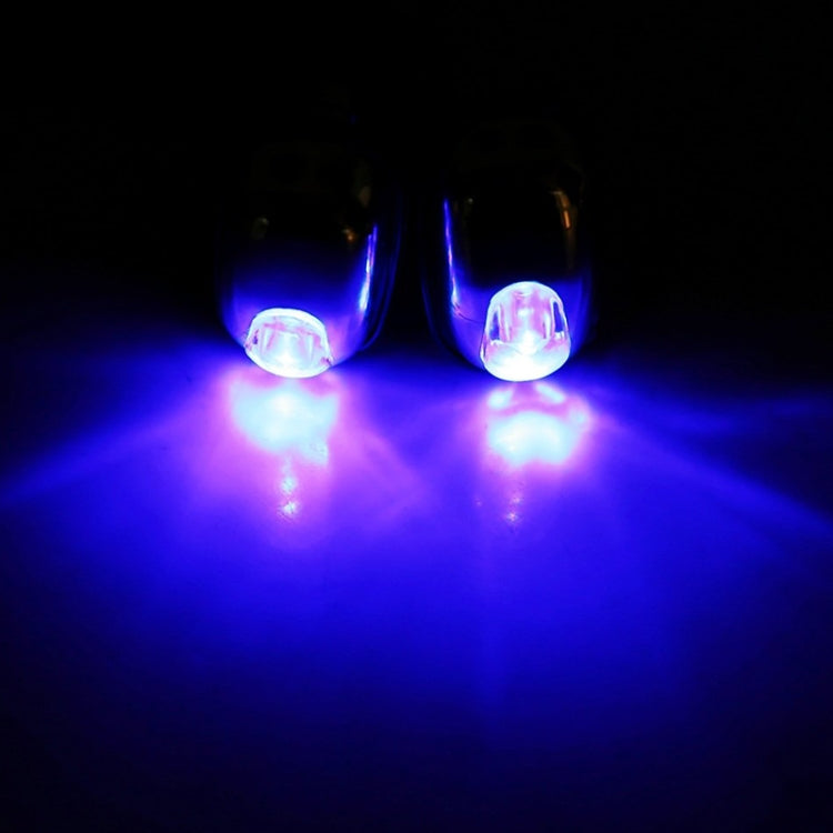 Car Wiper Sprayer Spray Decorative Lamp LED Hood Spray Lights(Blue)