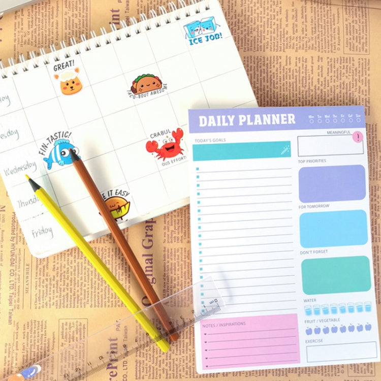 60pages /Book Weekly Planning Note Pad Schedule Time Management Planning Notebook(Jh002) - Notebooks by PMC TechLife | Online Shopping South Africa | PMC TechLife