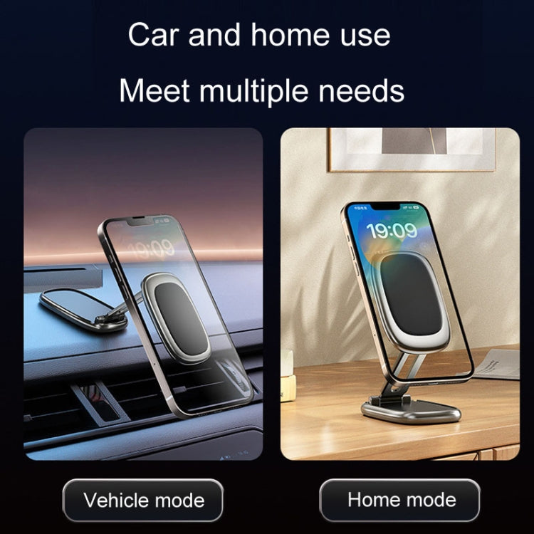 Magnetic Car Phone Holder Automobile Rotatable Multifunctional Folding Stands, Model: Q42