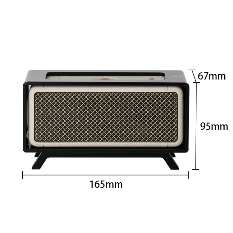 For Marshall EMBERTON II Spearker TXesign Acrylic Desktop Display Stand Retro Base(Black)