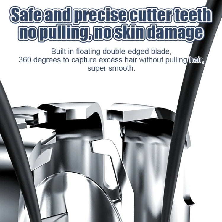 Electric Nose Hair Clipper Rechargeable Washable Portable Travel Trimmer(White) - free shipping - PMC Jewellery - Order now!