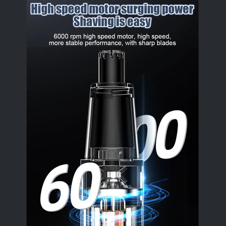 Electric Nose Hair Clipper Rechargeable Washable Portable Travel Trimmer(White) - free shipping - PMC Jewellery - Order now!
