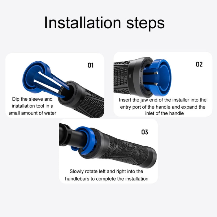 ENLEE XRT-10 Bicycle Handlebar Holder Installation Tool Mountain Bike Grips Mounting Bracket Accessories(Blue) - free shipping - PMc TechLife - Order now!