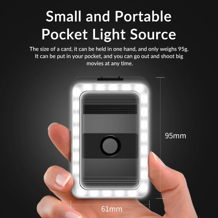 APEXEL Multifunctional Fill Light Phone Clip With 1/4 Inch & M17 M37 Thread Tnterface APL-FL.23