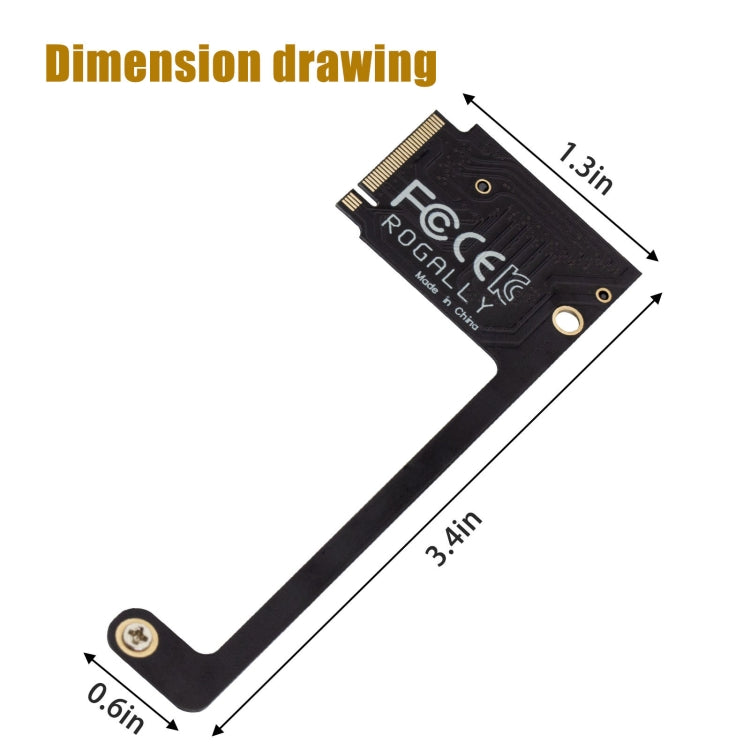 For ASUS Rog Ally Modified M2 Hard Drive PCIE4.0 Riser Card, Spec: Short - Add-on Cards by PMC Jewellery | Online Shopping South Africa | PMC Jewellery | Buy Now Pay Later Mobicred