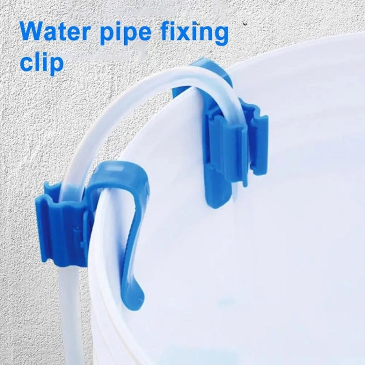 5pcs Multifunctional Fish Tank Aquarium Water Pipe Fixing Clip(Black)