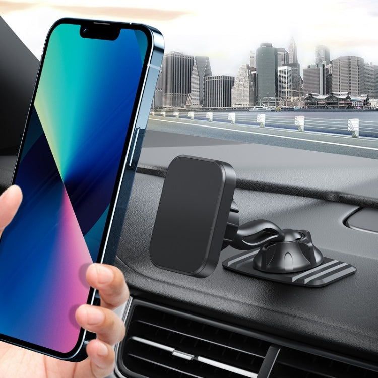 Double-headed 360 Degree Car Magnetic Mobile Phone Navigation Holder(Gray)
