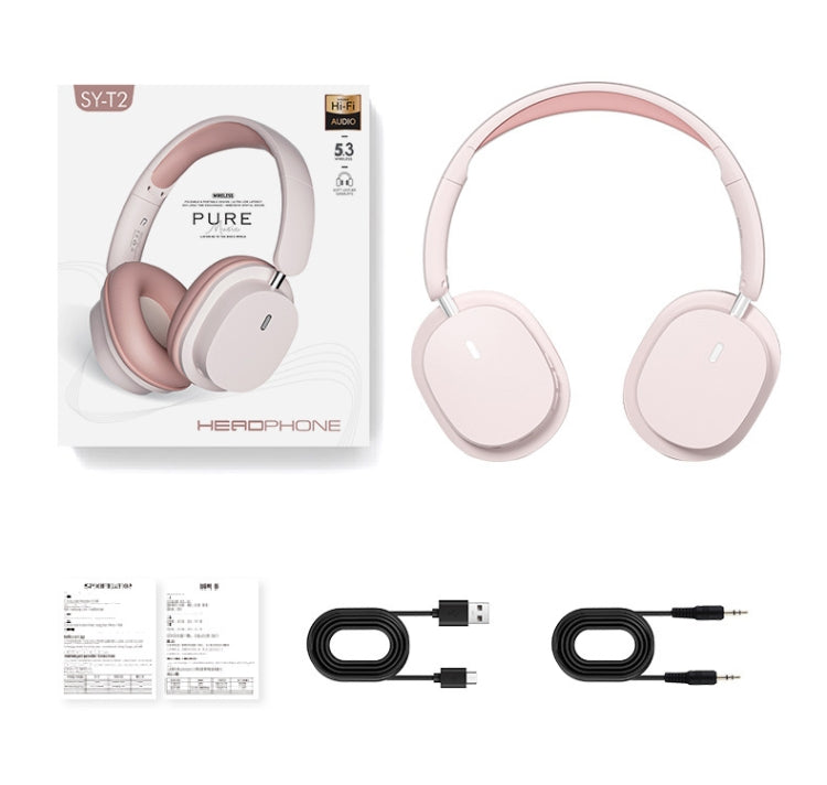 SOYTO SY-T2 Noise Reduction Bluetooth Headset Wireless Game Headset(White) - free shipping - PMC Jewellery - Order now!