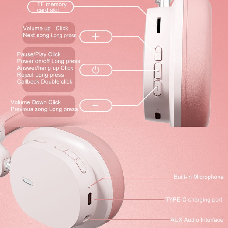 SOYTO SY-T2 Noise Reduction Bluetooth Headset Wireless Game Headset(White) - free shipping - PMC Jewellery - Order now!