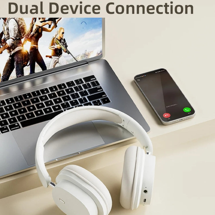 SOYTO SY-T2 Noise Reduction Bluetooth Headset Wireless Game Headset(White) - free shipping - PMC Jewellery - Order now!