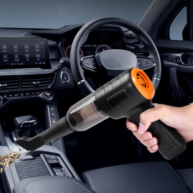 Car Vacuum Cleaner Large Suction Power Wireless Pump Inflatable Blower Handheld Small Vacuum Cleaner, Style: Brushless 260W+4 Filters+Air Bag (White) - Vacuum Cleaner by PMC TechLife | Online Shopping South Africa | PMC TechLife | Buy Now Pay Later Mobicred