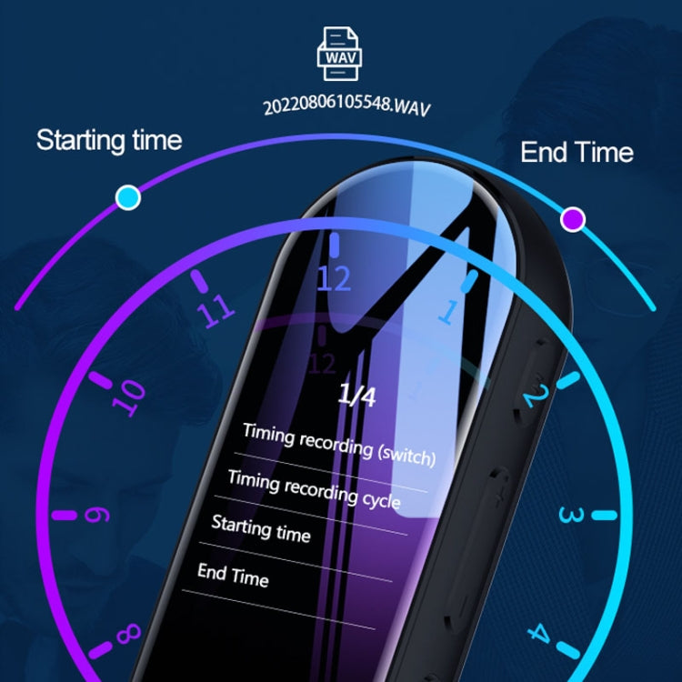 Q53 Ultra Long Standby Timer Voice Recorder HD Noise Canceling Recording Device, Size: No Memory(Black) - Recording Pen by PMC TechLife | Online Shopping South Africa | PMC TechLife | Buy Now Pay Later Mobicred