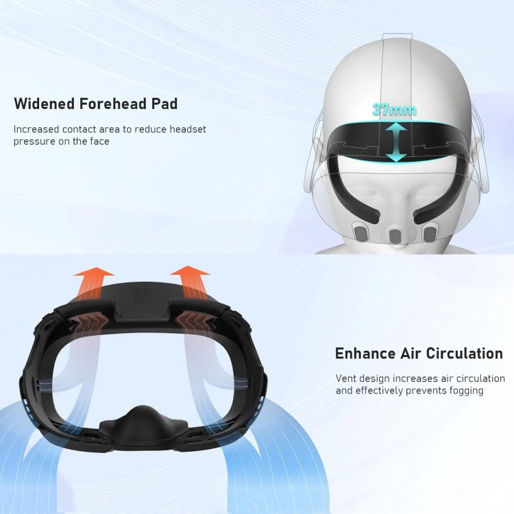 AMVR Q3FC1 For Meta Quest3 Mask Ice Silk Breathable Leather Material(Mask+1 Ice Silk) - free shipping - PMC Jewellery - Order now!