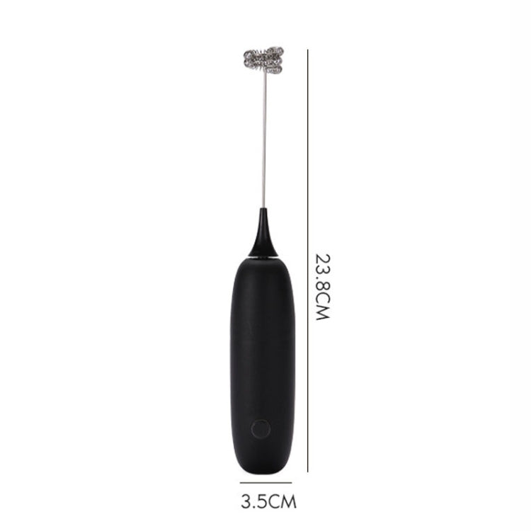 Cordless Handheld Milk And Coffee Frother Household Small Baking Mixing Tool(Black)