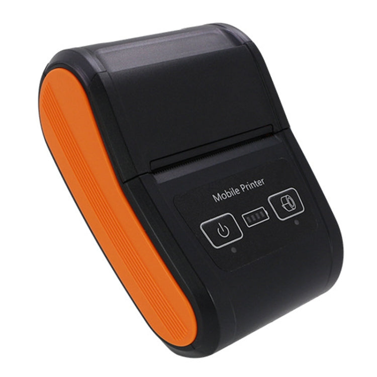 58mm Portable Logistics Takeaway Receipt Bluetooth Thermal Printer(EU Plug)