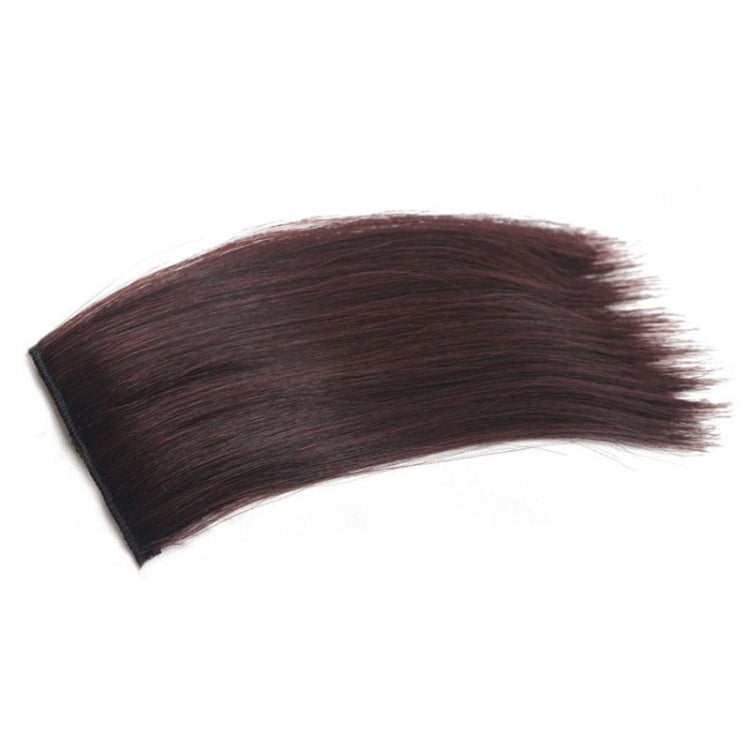 Invisible Pad Hair Roots Both Sides Puffy Wig Piece Faux Hair Extension Pad Hair Piece, Color: 30cm Dark Brown