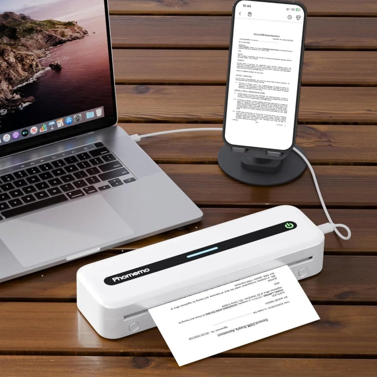 Phomemo 2rolls /Box Letter Writing Quick-Drying Thermal Paper 10-Year Long-Lasting For M832 / M833 / M834 / M835 Printer - Printer Accessories by PMC TechLife | Online Shopping South Africa | PMC TechLife | Buy Now Pay Later Mobicred