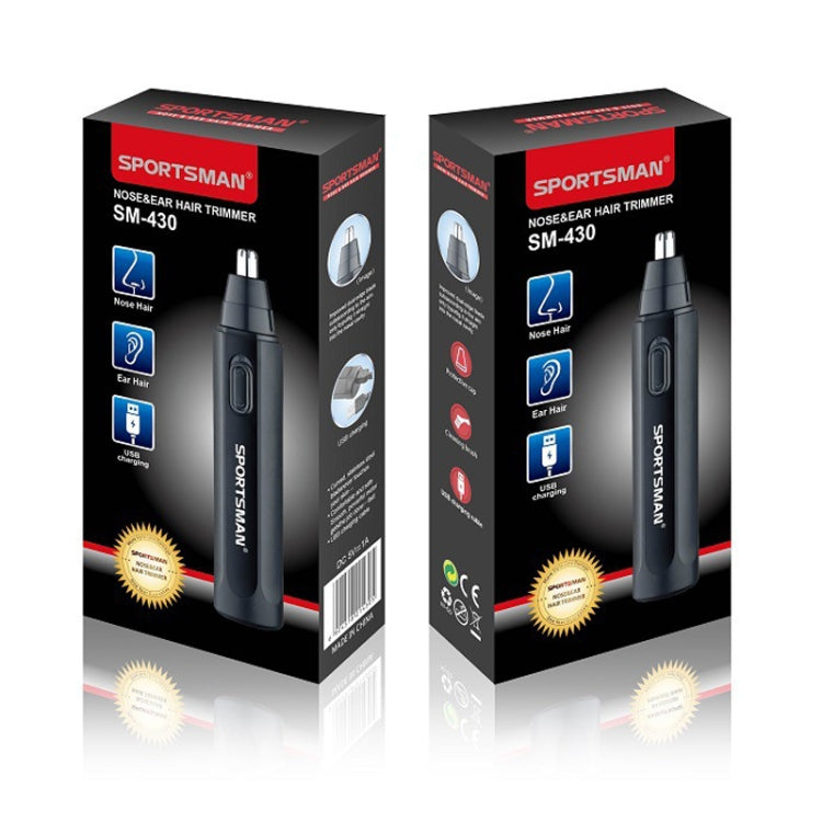 SPORTSMAN Men Electric Nose Hair Cutter, Size: USB Charging(Black) - free shipping - PMC TechLife - Order now!