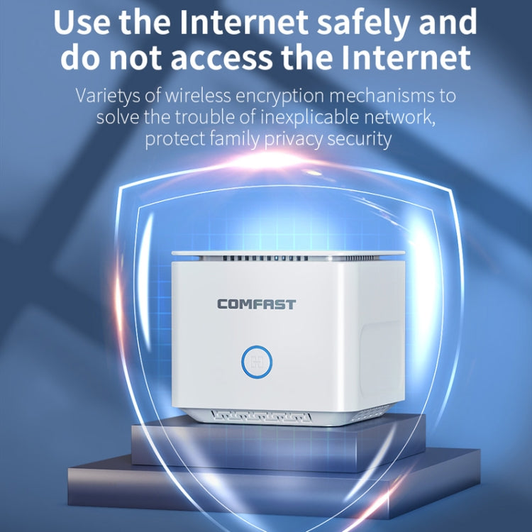 COMFAST CF-WR651AC AC1200 Mesh Wireless Router 2.4G&5G Wi-Fi Repeater Amplifier