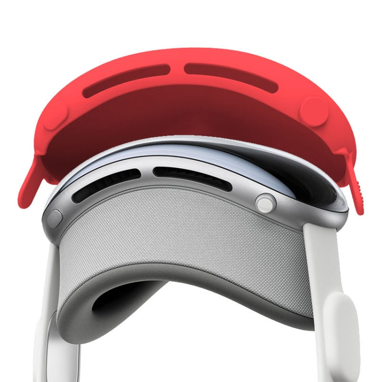 For Apple Vision Pro Silicone Protective Cover VR Accessories(Red) - VR Accessories by PMC TechLife | Online Shopping South Africa | PMC TechLife | Buy Now Pay Later Mobicred