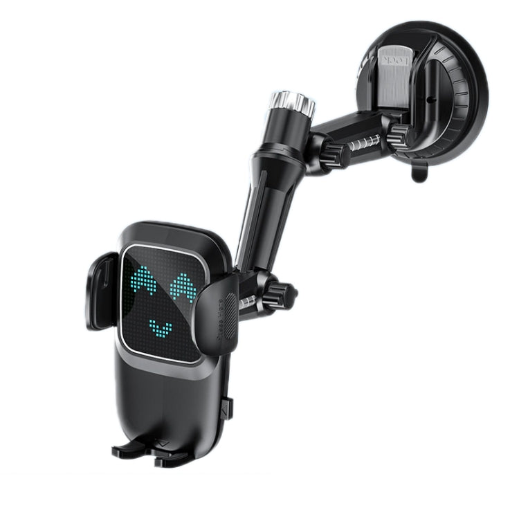 Car Windscreen Dashboard Suction Cup Phone Holder, Color: Extended Black