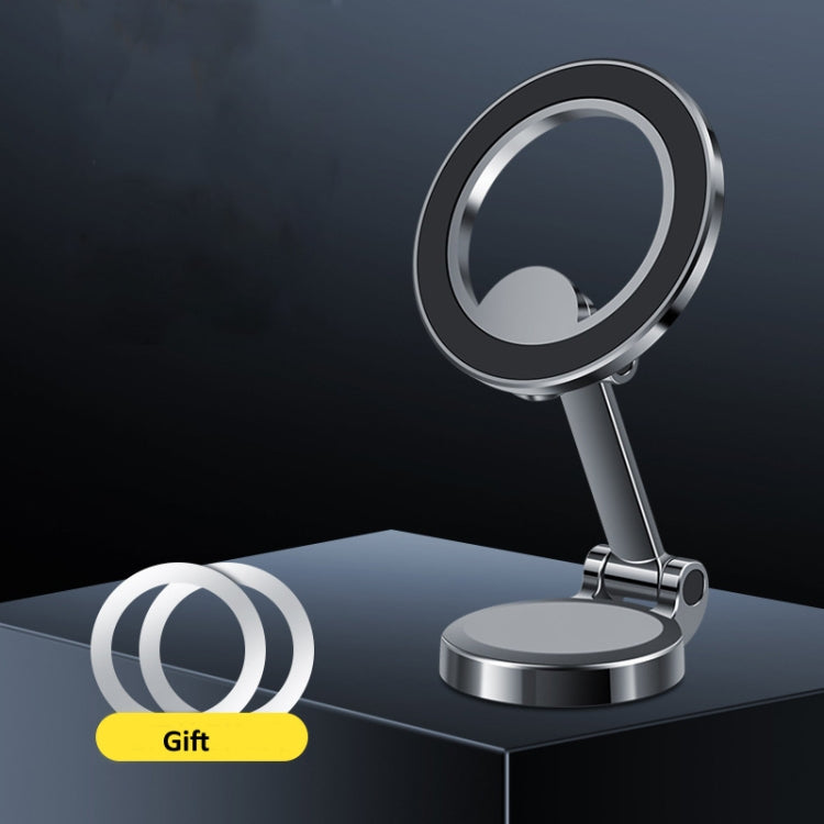 Zinc Alloy Car Screen Magnetic Mobile Phone Holder(Silver)