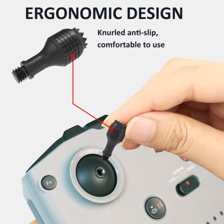 For DJI RC-N1 / RC-N2 Remote Control LKTOP Joystick Thumb Rocker(Black)