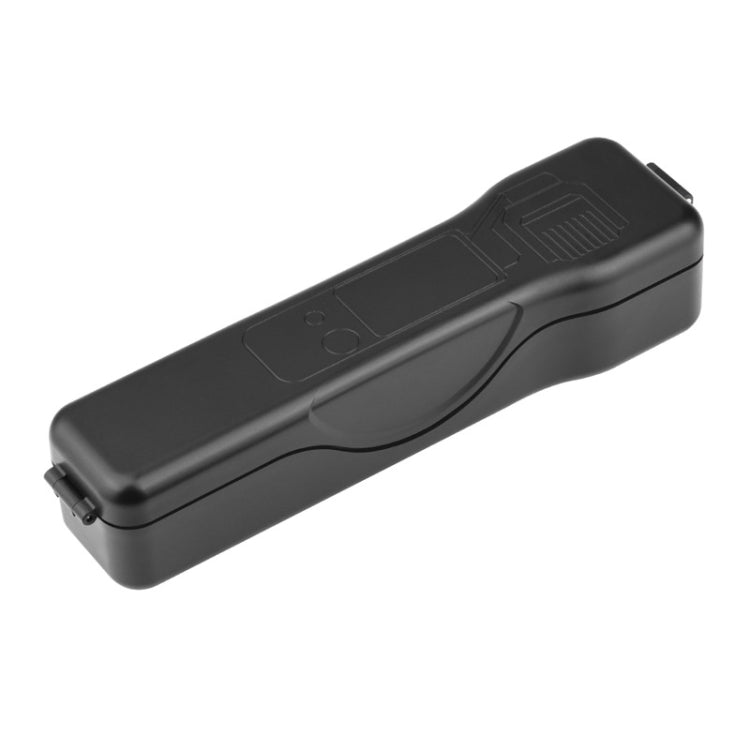 For DJI OSMO POCKET 3 BRDRC Water-resistant Storage Box Protective Shell With Lanyard(Black)