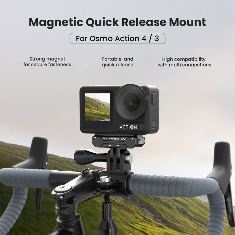 For DJI Osmo Action 4 / 3 aMagisn Magnetic Fast Disassembly Motion Camera Accessories - Other by aMagisn | Online Shopping South Africa | PMC TechLife | Buy Now Pay Later Mobicred