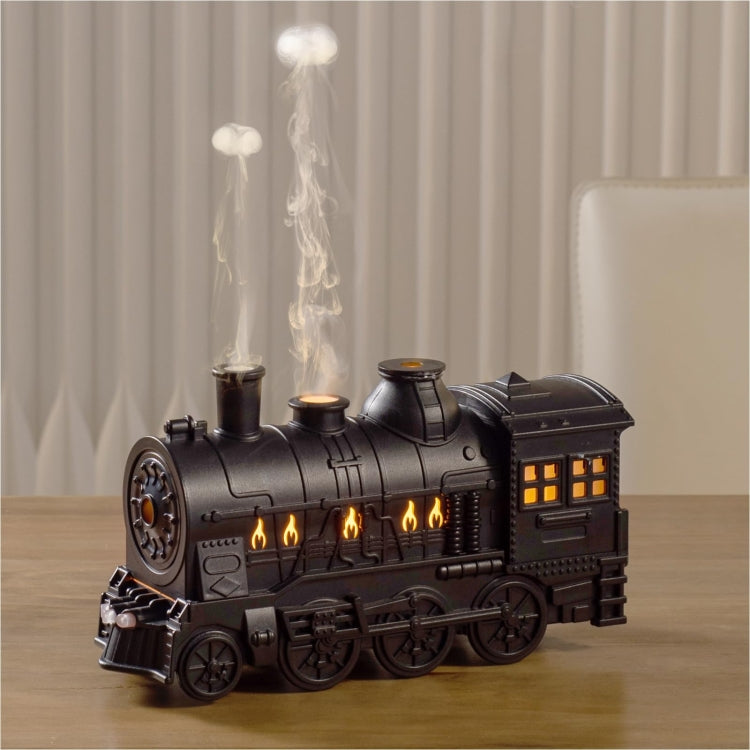 300ml Small Train Essential Oil Diffuser Humidifier With Remote Control AU Plug