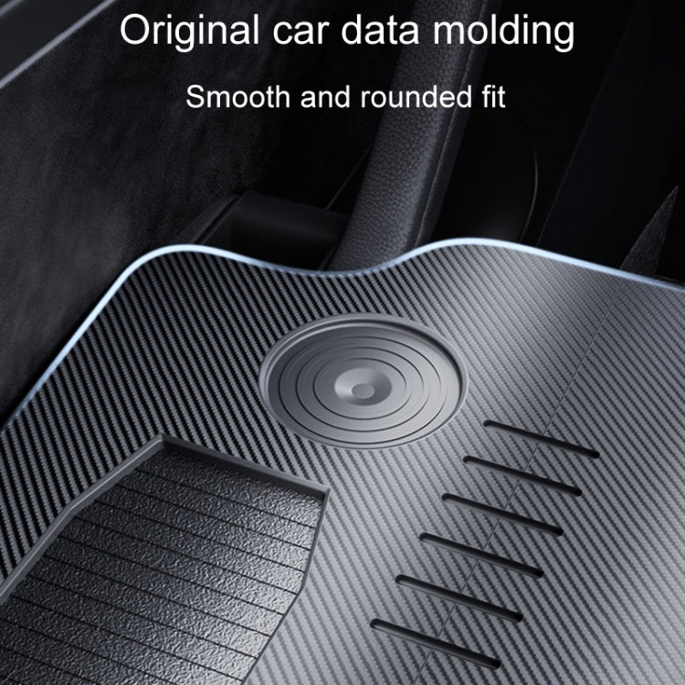 For Tesla Model Y/3 SUITU Car Center Folding Small Table Board Camping Dining Plate(Black Brown) - free shipping - PMC Jewellery - Order now!