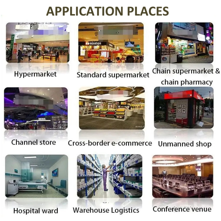 2.9 Inch E-ink Screen Bluetooth Smart Electronic Labels Support Custom Text/Picture/QR Code/Barcode - Store & Supermarket Supplies by PMc TechLife | Online Shopping South Africa | PMc TechLife | Buy Now Pay Later Mobicred