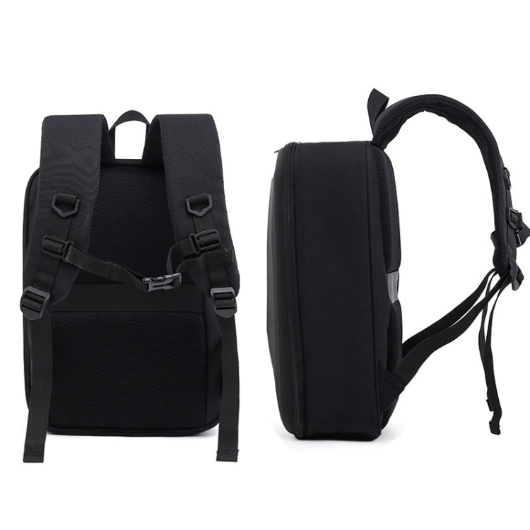 For DJI Mini 4 PRO Backpack EVA Hard Shell Storage Bag(Black)