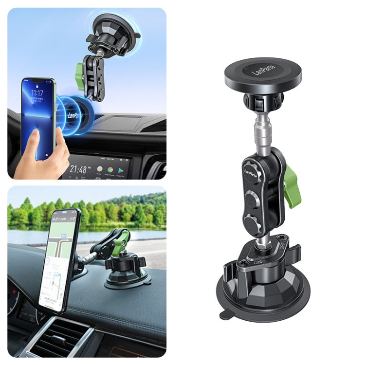 Lanparte Magnetic Car Phone Holder Adjustable Suction Cup Navigation Stand RBA-M01 - Universal Car Holders by Lanparte | Online Shopping South Africa | PMC Jewellery | Buy Now Pay Later Mobicred