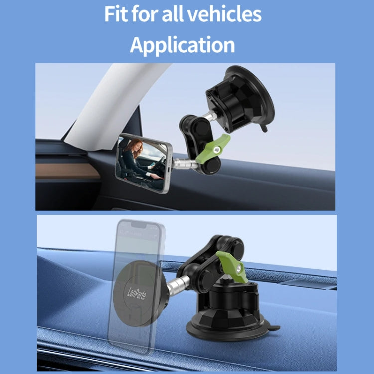 Lanparte Magnetic Car Phone Holder Adjustable Suction Cup Navigation Stand RBA-M01