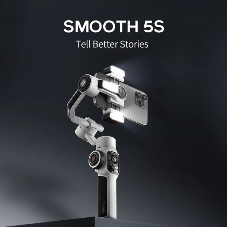 ZHIYUN Smooth 5S 3-Axis Smartphone Handheld Gimbals Stabilizer, Spec: Standard White - free shipping - PMC Jewellery - Order now!