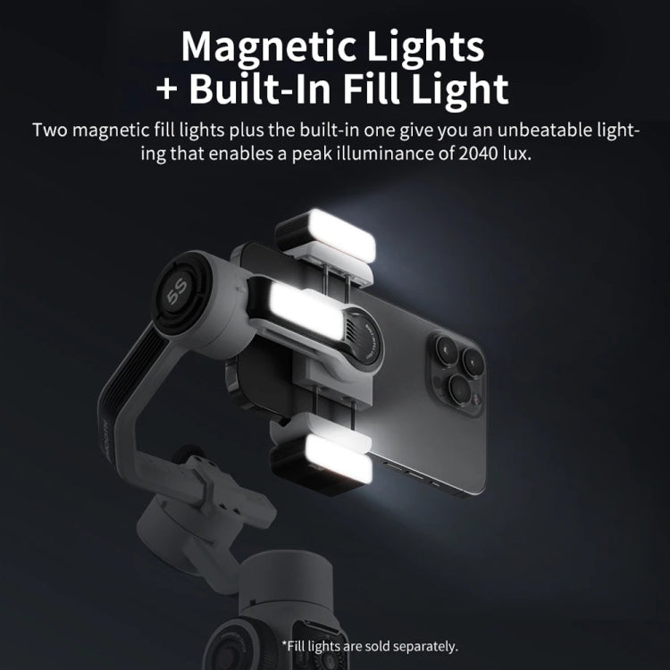 ZHIYUN Smooth 5S 3-Axis Smartphone Handheld Gimbals Stabilizer, Spec: Standard Black - free shipping - PMC Jewellery - Order now!