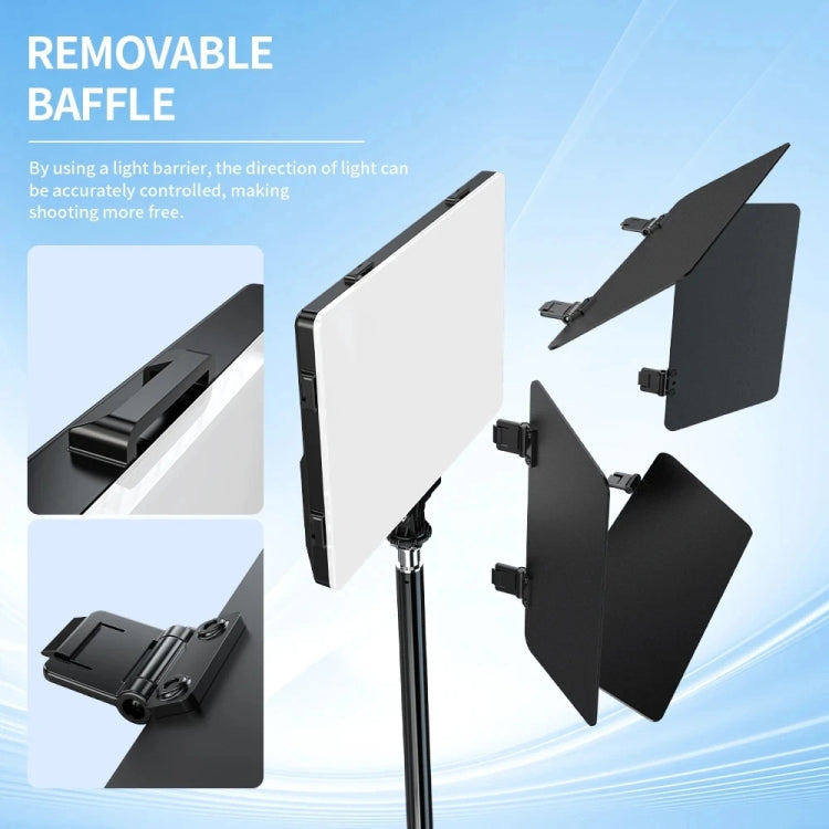 Pixel P30 20W 2500-6500K 2400Lux Dual Color Temperature Photography Fill Light Standard Set