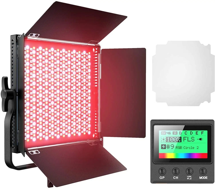 Pixel K80 RGB 45W 2600-10000K 552 LEDs Photography Fill Light Panel Lamp With LCD Display,US Plug Standard Set - free shipping - PMC Jewellery - Order now!