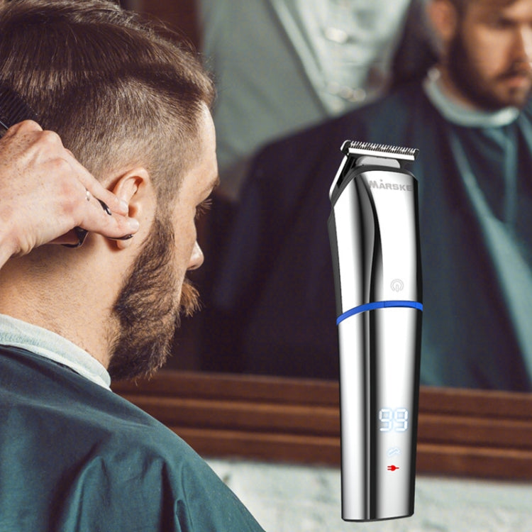 MARSKE 6 In 1 Hair Clipper Grooming Set Rechargeable Razor Carving Nose Hair Trimmer US Plug - free shipping - PMC Jewellery - Order now!