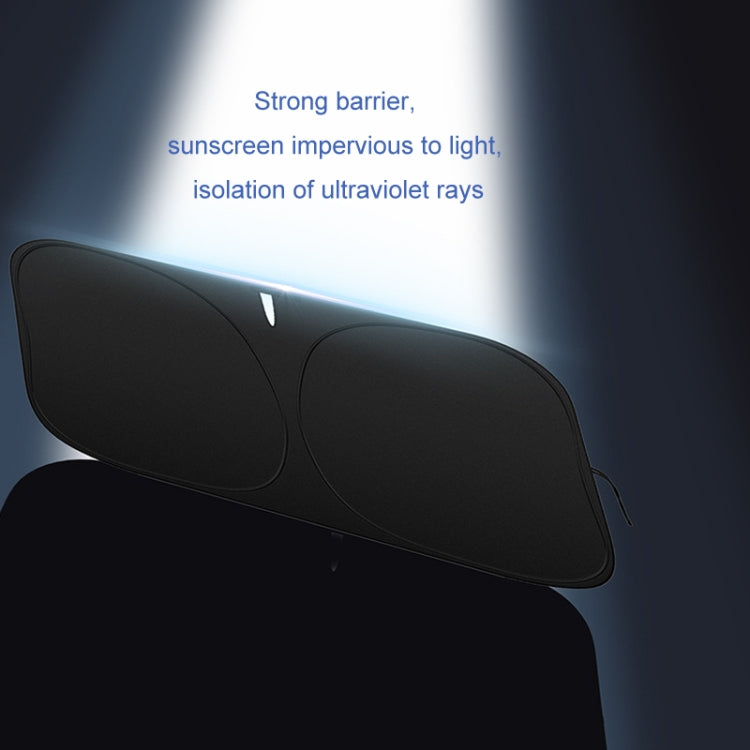 Car Front Windshield Heat Insulation Sun Protection Visor, Specification: Large Front Baffle+4 Side Baffles+1 Rear Baffle