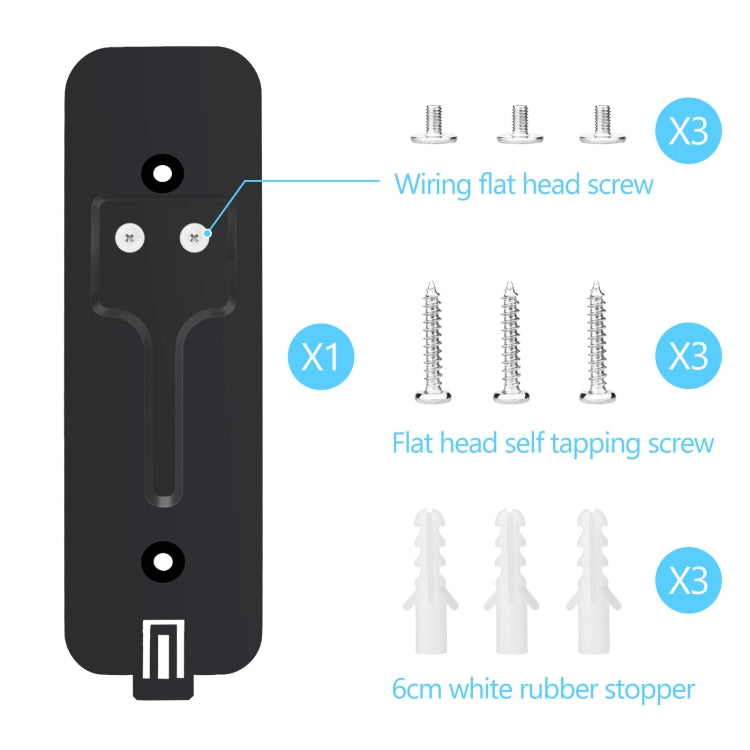 For Blink Doorbell Backplate Replacement Part(White) - Other Device by PMC Jewellery | Online Shopping South Africa | PMC Jewellery | Buy Now Pay Later Mobicred