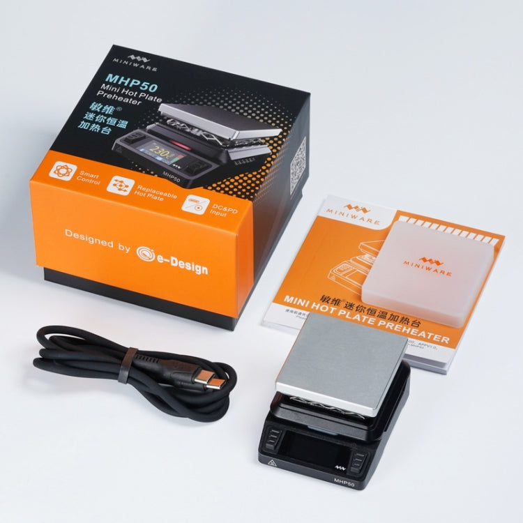 MINIWARE MHP50 Support PD/DC Power Supply 150W High Power Mini Thermostat Heating Station, Model: B5 - free shipping - PMC Jewellery - Order now!