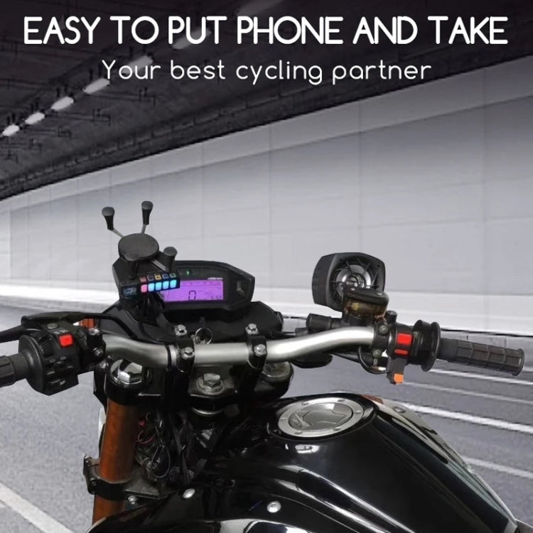 Motorcycle Mobile Phone Charging Stand With Bluetooth MP3 Speaker(YL-056) - Holder by PMC TechLife | Online Shopping South Africa | PMC TechLife | Buy Now Pay Later Mobicred
