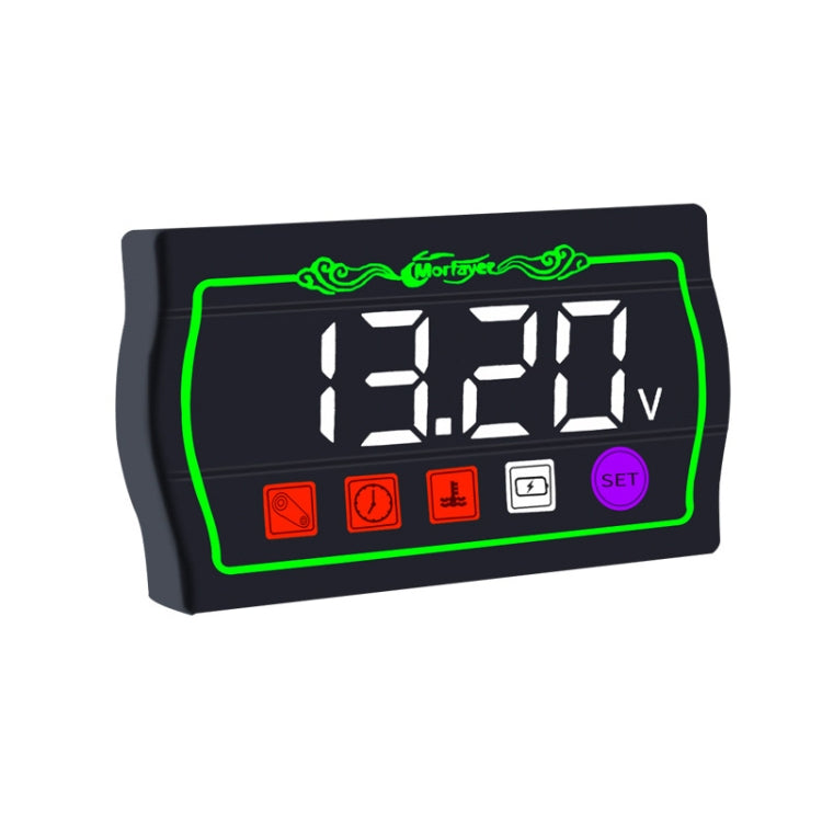 5 in 1 Water Temperature Tachometer Morfayer Locomotive Intelligent Multi-function Tachometer