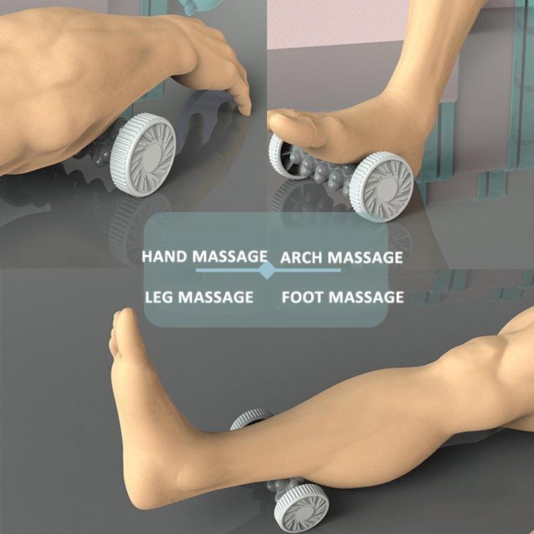 Foot Massage Roller Home Fitness Muscle Relaxation Plantar Fascia Rod(Gray) - free shipping - PMC TechLife - Order now!